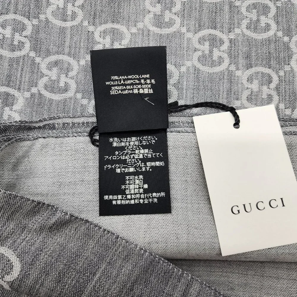 Gucci wool silk